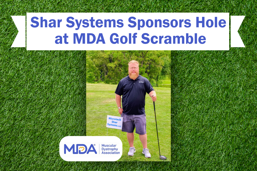 Shar Systems Sponsors Hole at MDA Golf Scramble