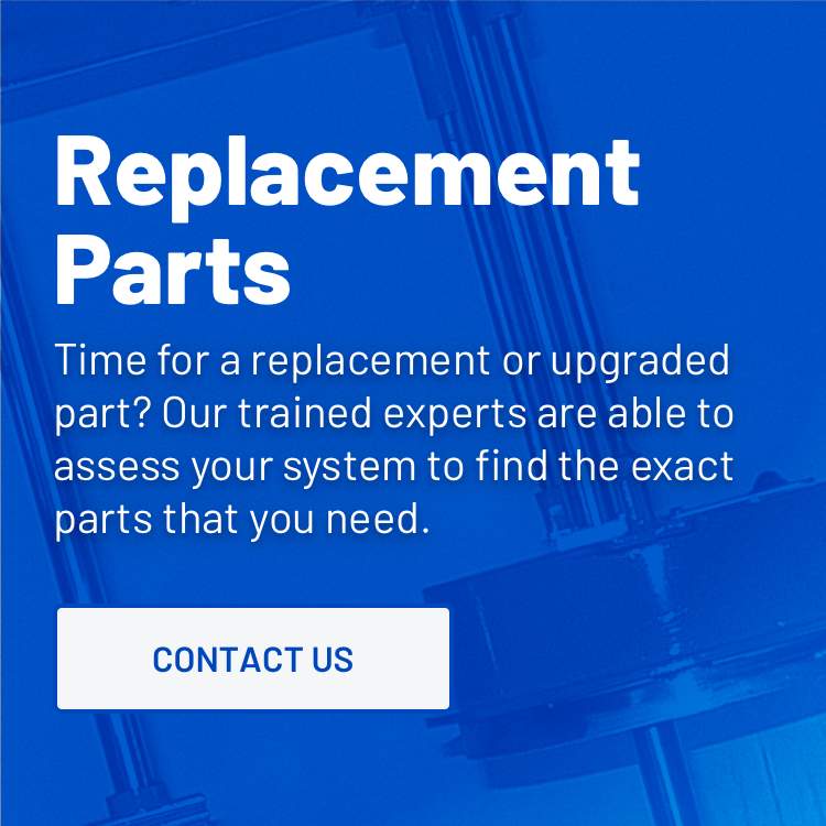 Replacement Parts at Shar Systems. Time for a replacement or upgraded part? Our trained experts are able to assess your system to find the exact parts that you need. Contact us.